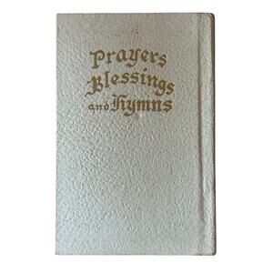 VTG Prayers Blessing Hymns Book 1946 English Hebrew Rabbi Ch. M. Brecher READ
